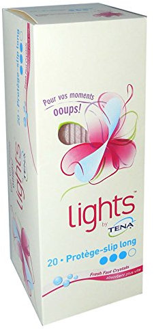 Tena - Tena Lights Sensitive Long Panty Liners - 20 pezzi