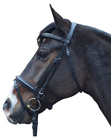 Trensenzaum PreCara Trenton Cob schwarz