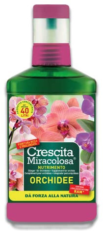 Nutrimento Orchidee Crescita Miracolosa, 7.5x3.5x18 cm