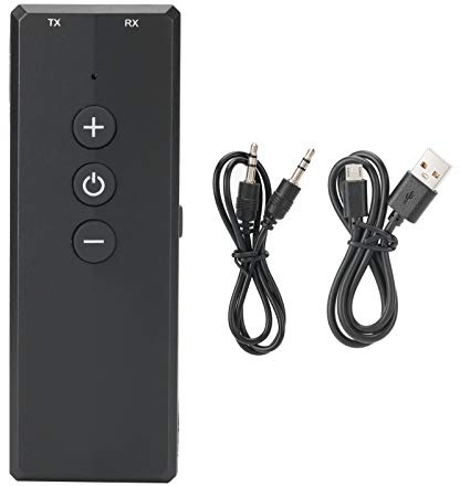 Receptor transmisor Bluetooth 5.0, 3 en 1, Adaptador inalámbrico de Audio, AUX de 3,5 mm, para TV PC Car, Amplia compatibilidad, Plug and Play