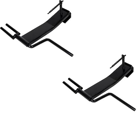 Mytee Products (2 Pack) Strap Winder for Flatbed Trailer - Black Powder Coated Steel, Cargo Tie Down Ratchet Strap Winder - Winch Strap Roller for 2, 3, 4 Straps - Trucking Accessories for Trucks