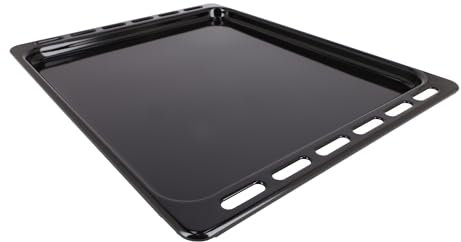 sparefixd Enamel Grill Pan Tray 44.5 x 37.5cm to Fit Whirlpool Cooker Oven