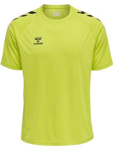 hmlCORE XK CORE Poly T-Shirt S/S, Lime Popsicle, XL