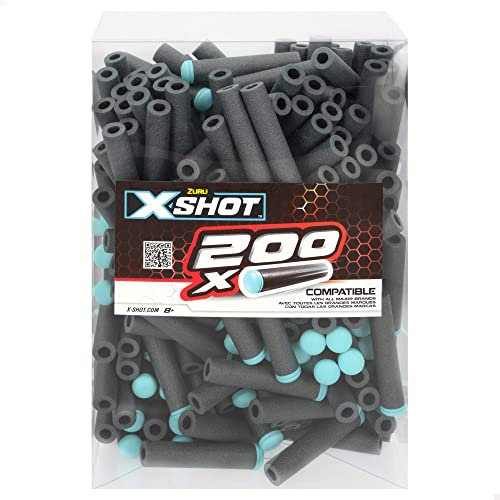 Color Baby X-Shot 46926 - Packung mit 200 Schaumstoff-Darts für Spielzeugpistolen/Schaumstoff-Darts für Pistolen/Pistolen für Kinder, Geschenke für Kinder, Kinderspielzeug