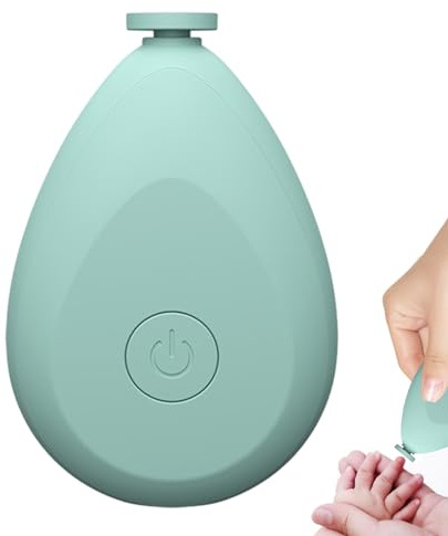 Elektrische Nagelfeile Baby | Baby-Nagelfeile mit 4 Schleifköpfen, Baby-Nagelschere, -Nagelknipser für Zehen und Fingernägel, Pflege, Polieren und Trimmen Fassme