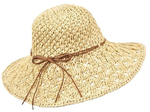 SHSHbuy Sonnenhut Damen,Sonnenhüte Damen Faltbarer UV Schutz Fischerhut,Outdoor Hut Atmungsaktiv Strandhut Boho Sonnenhut für Reisen,Urlaub Outdoor-Aktivitäten 56-58cm