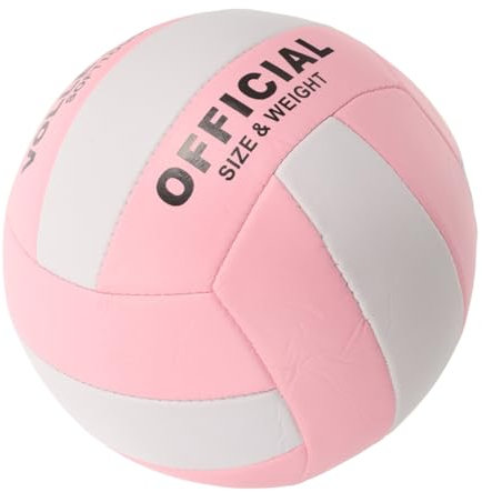 CORHAD Aufblasbarer Softvolleyball Für Training Und Spiel Indoor Outdoor Mit Maschinennähten Für Haltbarkeit Und Stabilität Einfache Identifizierung Dem Platz Sportbälle Für Aufnahmeprüfu