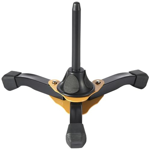 YUXITA Trépied pliable portable pour clarinette et flûte, support pour instrument à vent en bois Support trépied portable pliable