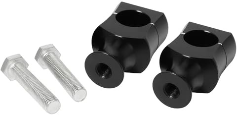NFJIDG Motorcycle risers Handlebar Riser Clamp 25mm 22mm For Shadow Billet Handle Bar Risers Heightening Mount Bar Mounting Clamp Lifter
