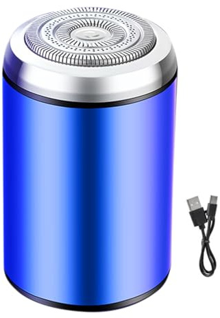 Rasoio portatile da uomo, impermeabile, rasoio per il corpo da uomo, rasoio ricaricabile a basso rumore per barba schiena ascelle viaggio tasca valigia