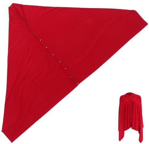 TOKIDNY Poncho Allattamento Multifunzionale in Sicuro senza Odori Copertura Ampia per Seno e Corpo per Protezione Completa Durante Allattamento Scialle Anti-vento per Passeggino Colore