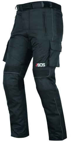 Adventure Motorradkombi Herren,Protektoren,Wasserdichter Biker-Anzug Textil–Touring Jacke & Hose,2-teilige Motorradkombi,Motorrad Touring Biker Kombi Herren – CE-Protektoren (HOSE/SCHWARZ, 3XL)