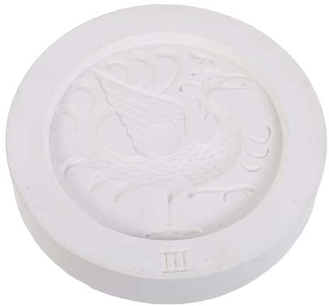 IWOWHERO Stampo per Ceramica e Argilla in Gesso Uccelli Vermigli Riutilizzabile per Artisti e Hobbisti per Lavori Artigianali Animali Intricati