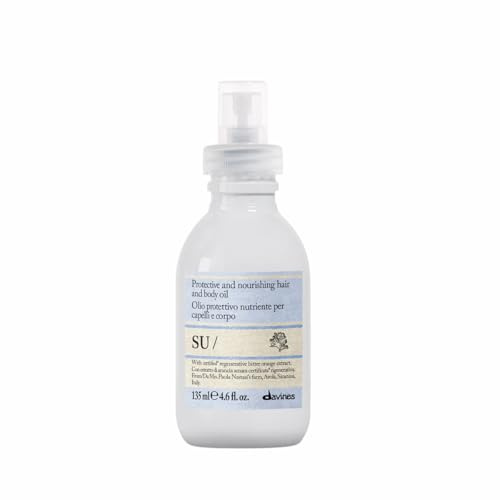 Davines SU/Huile protectrice nourrissante pour cheveux et corps à l'extrait d'orange amère 135 ml