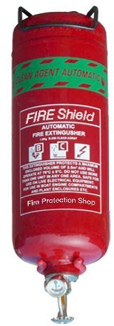 1kg Clean Agent Automatic Fire Extinguisher - FireShield