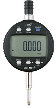 Helios Preisser 1726506 Digital-Messuhr Digi-Met IP42, 25,0/0,01 mm