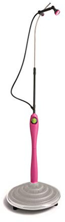 GF GARDEN, Solardusche Sunny Style Premium, Gartendusche, Swimmingpool, für den Außenbereich, ideal auch für Urlaub und Camping, mit Mischer für warmes und kaltes Wasser, Farbe Pink