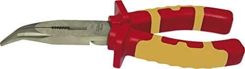 Ega-Master - Egamaster - Alicates telefono boca curvo/ado 160mm titanio