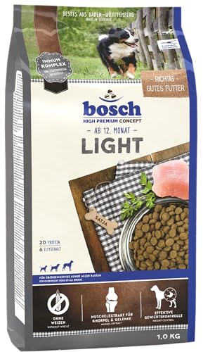 bosch HPC Light | Cibo secco per cani in sovrappeso di tutte le razze | 1 x 2500 g
