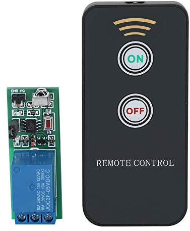 Placa rel¨¦ de 1 Canal 5 V para rel¨¦ con Mando a Distancia de Rayos Infrarrojos inal¨¢mbricos