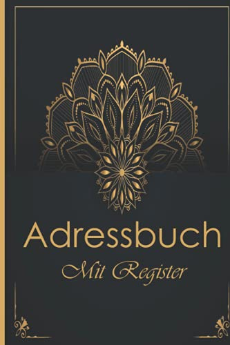 Adressbuch : Adressbuch mit register: adressbuch a5 mit register mit geburtstagskalender | kontaktbuch telefonbuch telefonnummern | telefonnummernbuch adressbüchlein notizbuch kontaktadressen