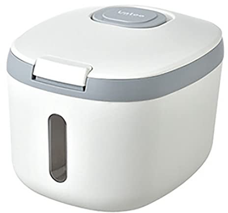 5Kg Rice Bucket Sealed Rice Dispenser Insect Proof Sealed Rice Storage Container Grain Storage Box
