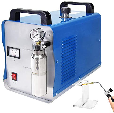 Acrylic Flame Polisher 150L/H Flame Polishing Machine - Hydrogen Generator Water Welder Torch for DIY Acrylic - 800W Oxygen - Flame Guns and Nozzles