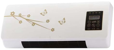 WJnflQN Aire Acondicionado Montado en la Pared Split 1800W - Portátil Pequeño Con Temporizador de Fácil Instalación