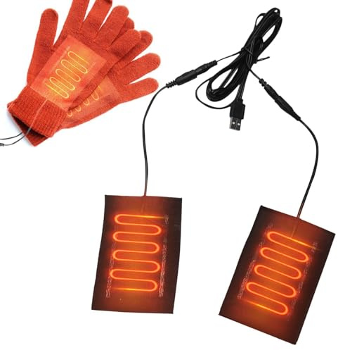 Wärmekissen für Handschuhe, elektrische Heizung, gemütliche | Winterhandschuhe, ideal für Outdoor-Sportarten und täglichen Komfort, Isolierkissen und