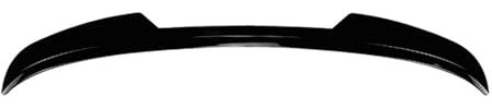 Auto Heckspoiler Für Ford Für Fiesta Für ST-Line MK6 MK6.5 2008 2009 2010 2011 2012 2013 2014 2015 2016 2017 Autoschwanzflügel Fester Windspoiler Heckflügel Auto Heckflügel Spoiler(Gloss Black)