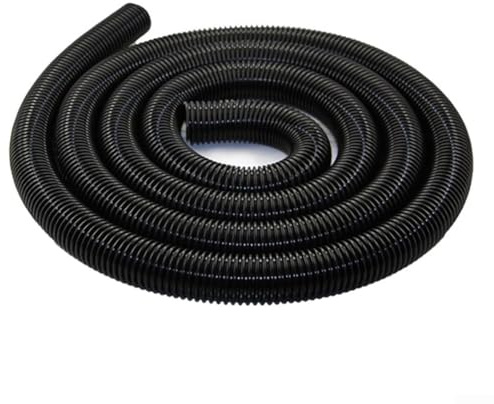 Vacuum Cleaner Hose Extension,2/3M Black EVA Flexible Pipe Replacement Part 32mm Inner Diameter 39mm Outer Diameter Compatible with Various Models for Efficient Cleaning(3 meters)