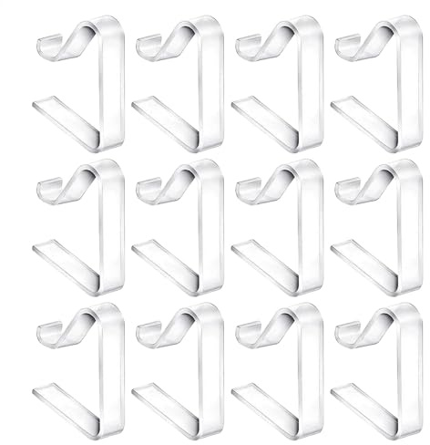 Tischdeckenklammern – Kunststoff-Tischdeckenklammern, Durchsichtige Tischdeckenhalter-Clips | Winddichte Transparente Picknick-Tischklammern, Transparente Tischabdeckungsklemme Für Weihnachten, Zuhaus