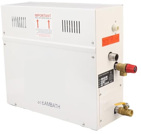 Generateur Vapeur pour sauna, Machine de Sauna de salle de bains 9KW, système de générateur de douche à vapeur auto-drainant de générateur de vapeur for Spa,pour sauna/douche/bain