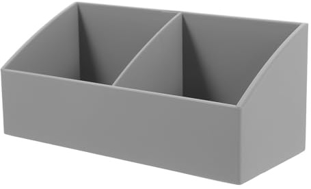 Alipis Tea Storage Box with 3 Compartments Space-Saving Tea Bag Holder Sugar Packet Organizer for Hotel Room Countertop and Coffee Shop