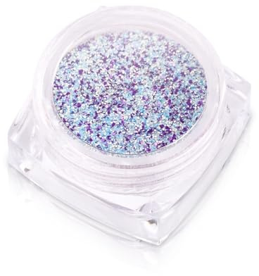 Slowianka Nail Trends Nagelglitzer Pulver - Glitter Staub für Nail Art Dekoration - Glitzer für Nägel - Glitzerpuder - Effekt Glitter - Dekorpuder Blue Pudding 1 g