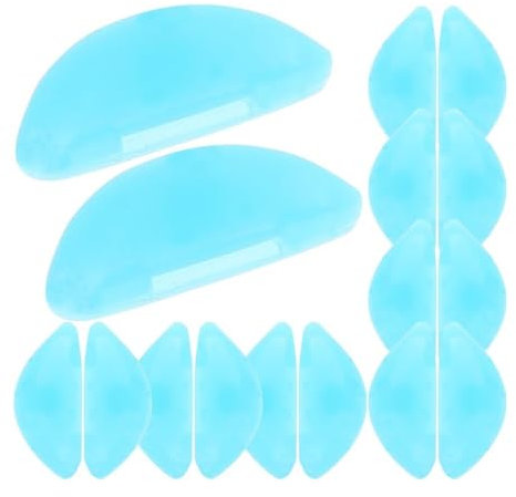 YETONADO Nasenbrillen-Pads, Silikonkissen, Sonnenbrillen-Ersatzbrillen-Pads, Nasenbrillen-Pads, Blau