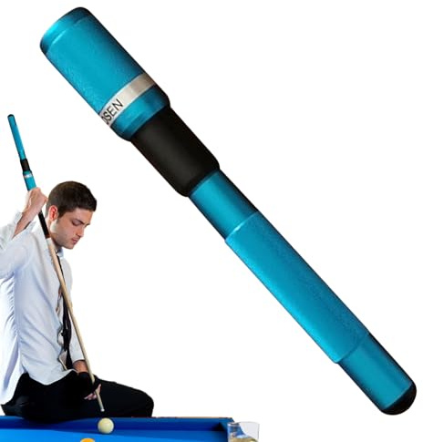Cue Extension,Telescopic Pool Cue Extender Pool Stick Extender | Billiard Accessories, Sturdy Aluminum Alloy & Rubber For 9-Ball, American 8-Ball