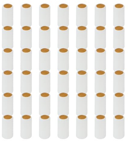 UTHCLO Capsules ou Professionnel pour Film Thermorétractable en Pvc Blanc 30mm, Lot de 50 Pièces Bouteille de Vin Cave ou Magasin de Vin