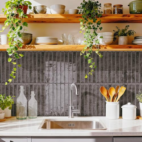 indabyo 20 Sheets Marble Effect Tile Stickers Stick on Tiles Backsplash