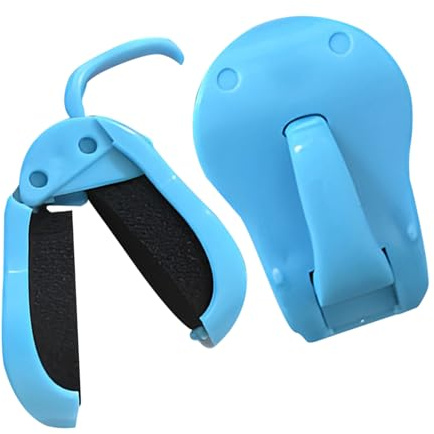 Angelrutenhalter Clips - 2-teilige rutschfeste Klammern - Anti-Rutsch-Multifunktions-Angelrutenhalter - Zum Bootfischen und Positionierung beim Auswerfen und Angelrutenbefestigung