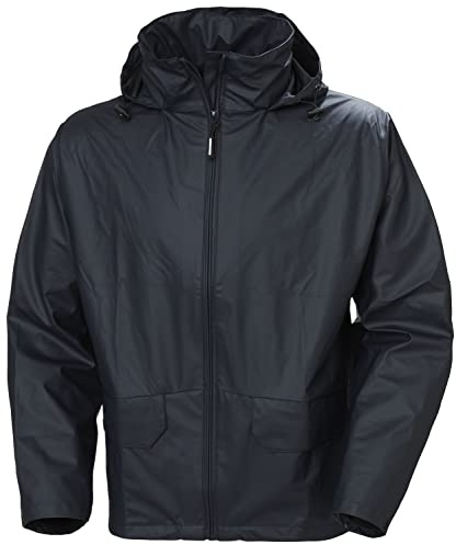 Helly Hansen Workwear Bekleidung Voss Regenjacke Marineblau Marineblau, L