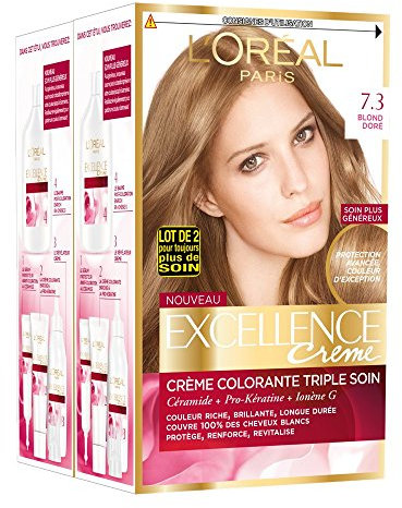 L 'Oréal Paris Excellence Coloration 3-fach Pflege