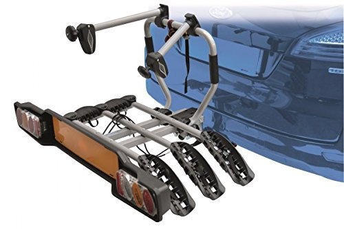 Peruzzo PE_ 668/3 - PORTABICI POSTERIORE PER GANCIO MOD SIENA - PER 3 BICI IN ACCIAIO