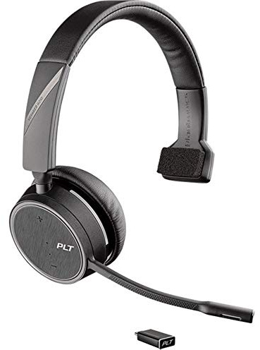 Plantronics Voyager 42X0 UC Casque Bluetooth stéréo, Noir Mono USB-C Noir