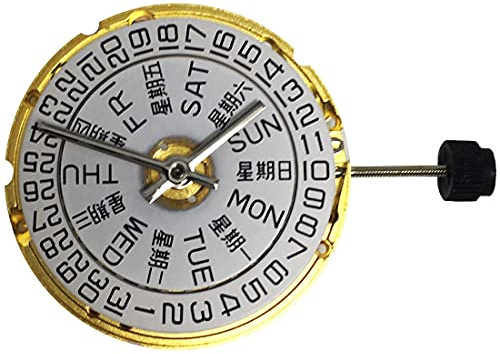 TECKEEN Ersatzteil mechanisches Atomatik-Uhrwerk für ETA 2836-2, gold