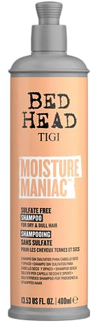 Tigi Bed Head Moisture Maniac Feuchtigkeitsspendendes Shampoo, 400 ml