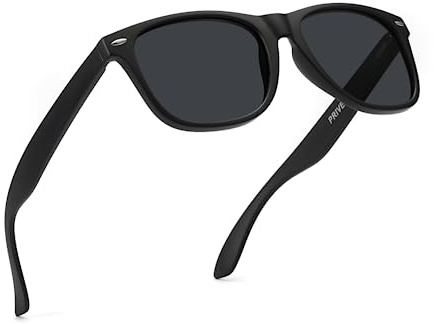 PRIVEL XXL Size Extra Large Polarized Sunglasses155MM for Big Wide Heads Men TR90 Ultralight Durable UV400 Protection Glasses (PMX007P-1)