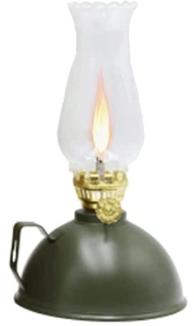 Klassiker Öllampe Windlicht aus Glas, Ölkanne mit Griff, Petroleumlampe, Innenbereich, Heimdekoration, Öllampe, Vintage-Hurrikanlaterne tragbar