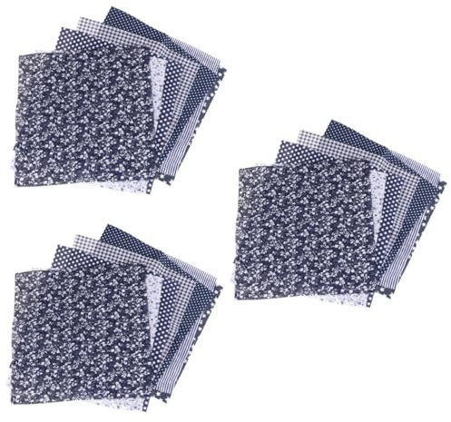 NUOBESTY 6sätze Baumwollstoff Teile Baumwolle Für Patchwork Nähprojekte Handarbeiten Basteln Komfortabel Und Langlebig