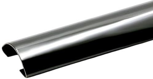 Serenitison 2 Root 1 M Trunking,Stainless Steel Wire Cover,Protect Cables Prevent Trip Hazards,Floor Cable Cover,Self Adhesive Cable Tidy,Anti Slip,Anti Trampling,for Indoor Outdoor Walls Floors